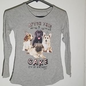 Justice Birthday Long Sleeve Tee